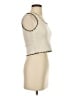 Shein Ivory Sleeveless Top Size 4 - photo 4