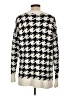 Lou & Grey 100% Nylon Houndstooth Ivory Pullover Sweater Size L - photo 2