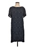 Assorted Brands 100% Polyester Stars Blue Casual Dress Size S - photo 1
