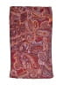 Susan Graver 100% Polyester Paisley Multi Color Burgundy Scarf One size - photo 2
