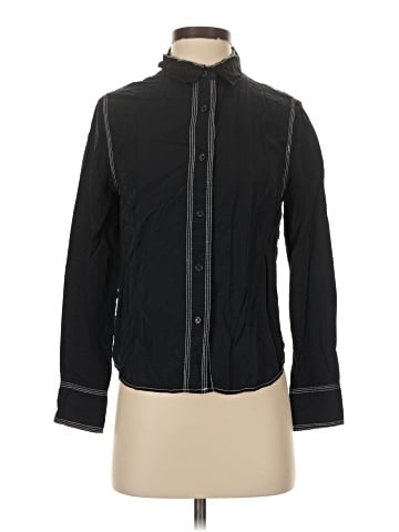 Ecru Long Sleeve Blouse (view 1)