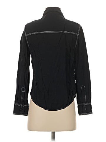 Ecru Long Sleeve Blouse (view 2)