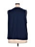 Downing Studio Blue Sleeveless T-Shirt Size 2X - photo 2