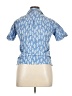 Three Islands Blue Short Sleeve Blouse Size XL - photo 2