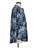 Othyroce Paisley Blue Long Sleeve Blouse Size L - photo 4