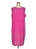 Catherines Pink Casual Dress Size 1X - photo 1