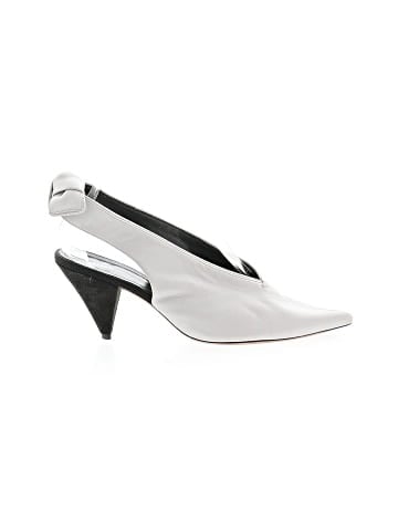 Céline Leather Slingback Pumps  (view 1)
