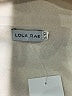 Lola Rae 100% Polyester Solid Ivory Jacket Size S - photo 6