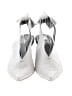 Céline White Gray Leather Slingback Pumps  Size EU 35 1/2 - photo 2