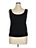 Onyx Nite Black Sleeveless Top Size 14 - 16 - photo 1