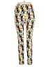 Lularoe Print Yellow Leggings Size 1X (Tall & Curvy) - photo 2