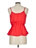 XXI 100% Polyester Red Sleeveless Blouse Size L - photo 2