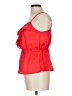 XXI 100% Polyester Red Sleeveless Blouse Size L - photo 5