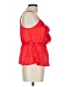 XXI 100% Polyester Red Sleeveless Blouse Size L - photo 4