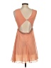 NBD 100% Polyester Solid Orange Cocktail Dress Size S - photo 2