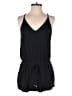 Lou & Grey Solid Black Romper Size XS - photo 1