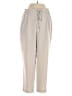 Zara 100% Polyloom Solid Ivory Casual Pants Size S - photo 1