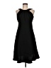 Evan Picone 100% Polyester Solid Black Cocktail Dress Size 6 - photo 1