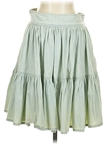 Miu Miu Chambray Skirt (view 1)