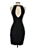 Shilla Solid Black Cocktail Dress Size XS - photo 2