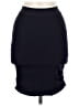 Max Studio Solid Blue Black Casual Skirt Size M - photo 1