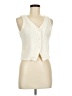 Unbranded 100% Polyester Ivory Vest Size XS - photo 1