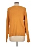 Lord & Taylor Solid Orange Pullover Sweater Size L - photo 2