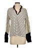 Clu TOO Ivory Long Sleeve Henley Size S - photo 1