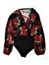 Unbranded Black Long Sleeve Blouse Size M (estimated) - photo 2