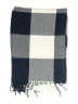 J.Crew 100% Acrylic Black Blue Scarf One size - photo 2