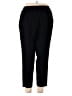 Alfred Dunner 100% Wool Solid Black Wool Pants Size 18W - photo 2