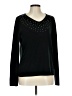 Carolyn Taylor 100% Acrylic Polka Dots Black Pullover Sweater Size L - photo 1