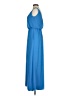 Kennedy Blue 100% Polyester Solid Blue Casual Dress Size 4 - photo 5