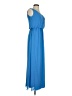 Kennedy Blue 100% Polyester Solid Blue Casual Dress Size 4 - photo 4