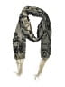 Unbranded Paisley Gray Brown Scarf One size - photo 1