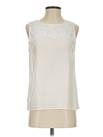 Drew Sleeveless Silk Top (view 1)