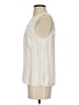 Drew 100% Silk Ivory Sleeveless Silk Top Size S - photo 5