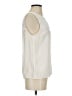 Drew 100% Silk Ivory Sleeveless Silk Top Size S - photo 4
