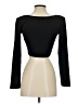 Zara Black Long Sleeve Top Size S - photo 2