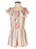 Derek Heart Stripes Ivory Romper Size S - photo 1
