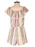 Derek Heart Stripes Ivory Romper Size S - photo 2