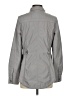 Express 100% Polyester Gray Raincoat Size XS - photo 2