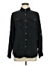 Unbranded 100% Lyocell Black Long Sleeve Button-Down Shirt Size M - photo 1