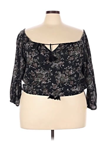Denim & Supply Ralph Lauren 3/4 Sleeve Blouse (view 1)