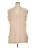 Forever 21 Plus 100% Cotton Tan Sweater Vest Size 0X - photo 1