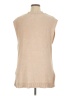Forever 21 Plus 100% Cotton Tan Sweater Vest Size 0X - photo 2