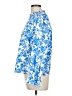 Shein 100% Polyester Floral Blue Long Sleeve Blouse Size L - photo 5