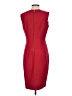 Tahari 100% Polyester Solid Red Cocktail Dress Size 0 - photo 2