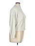 Pink Rose 100% Polyester Chevron-herringbone Ivory Turtleneck Sweater Size XL - photo 4