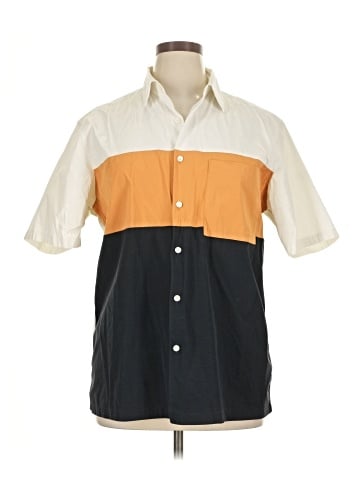 Theory Short Sleeve Button-Down Shirt (view 1)